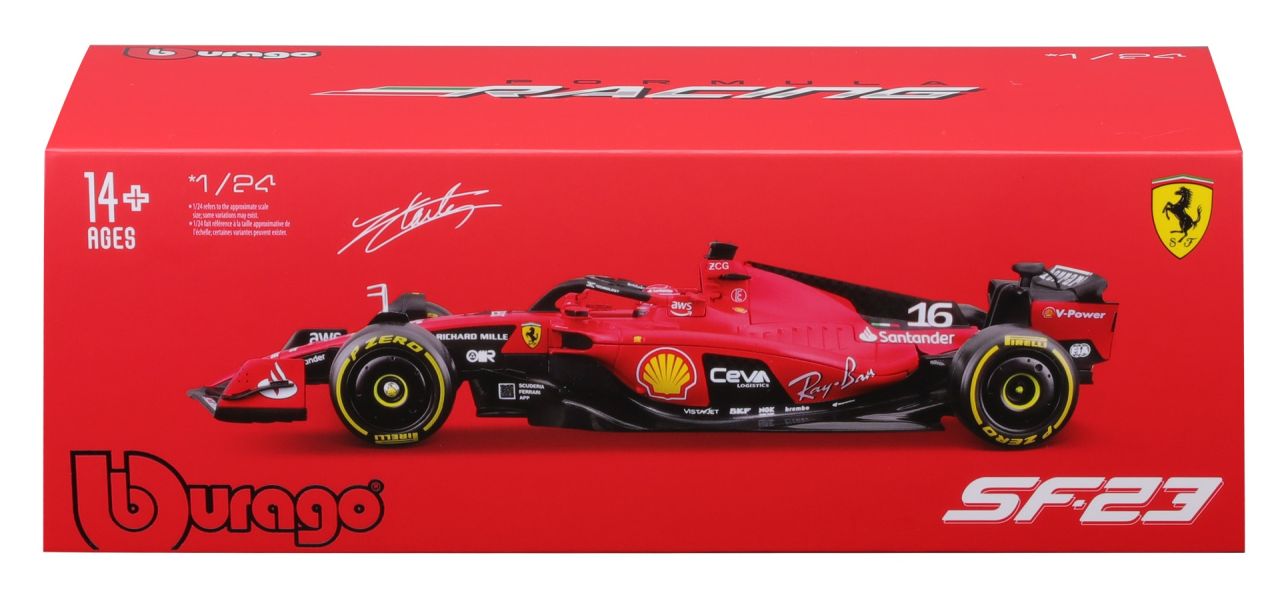 Ferrari F1 SF-23 1/24 Leclerc 2023 - RCXX - RC Racing Shop | RC Models | Tuning & Spare Parts for Professionals