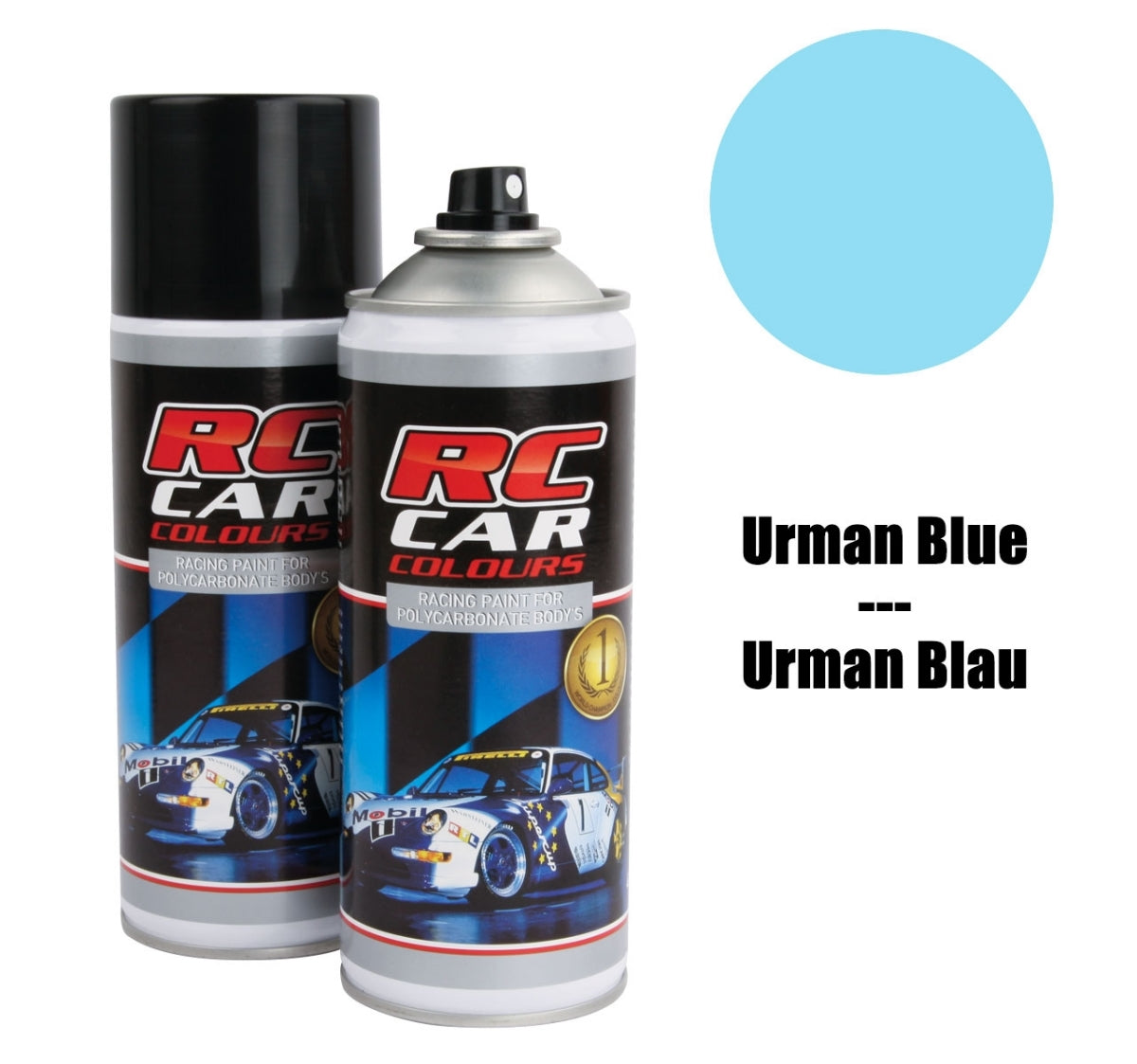 RC Car Colours URMAN BLUE 148 Lexan Colour Spray 150ml - PRC00148 - RCXX - rc racing for professionals