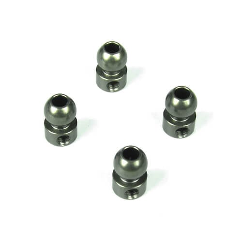 Tekno Stabilizer Balls (6.8mm, sway bars, aluminum, 4pcs, EB48) - TKR5079A