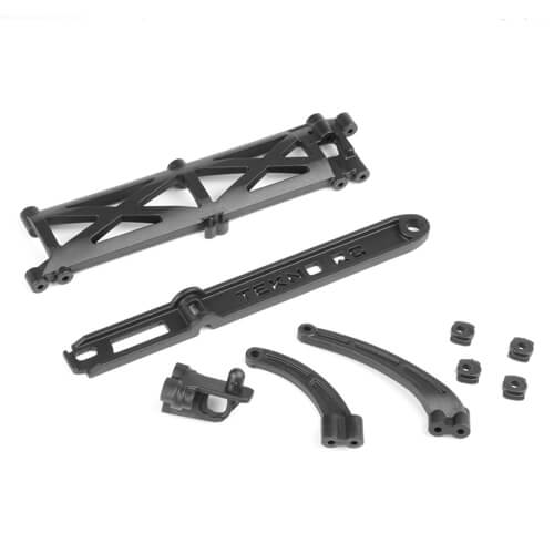 Tekno Chassis Brace Set and Battery Strap (SCT410SL) - TKR7038
