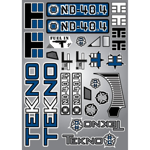 Tekno Decal Sheet (NB48.4) - TKR8346