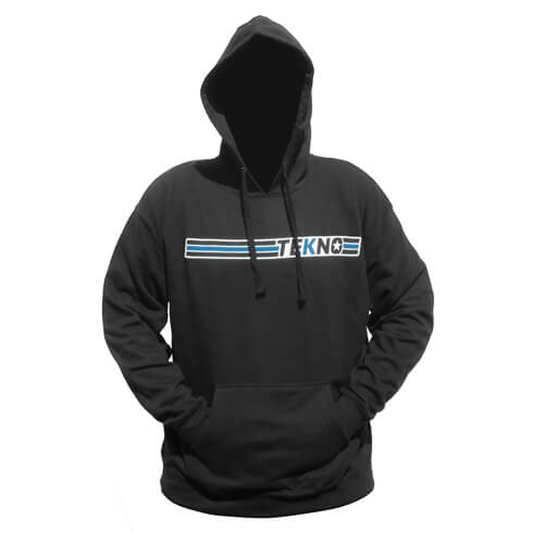 Tekno Tekno RC Hoodie (horizontal design, black, S) - TKRHOODIE04S