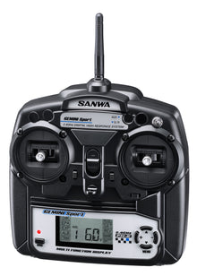 Sanwa Gemini Sports Radio + RX-391W Waterproof Receiver - 101A32871A - RCXX - RC Racing Shop | RC Models | Tuning & Spare Parts for Professionals