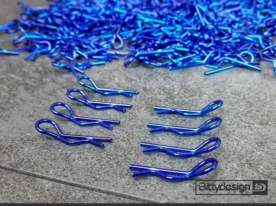Bittydesign Clips Kit for 1/10 Off/On-Road Bodies - BDBC