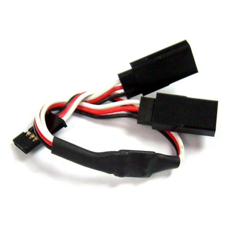 15cm Y Extension Leads With Futaba/KO PROPO(New Plug) Connector