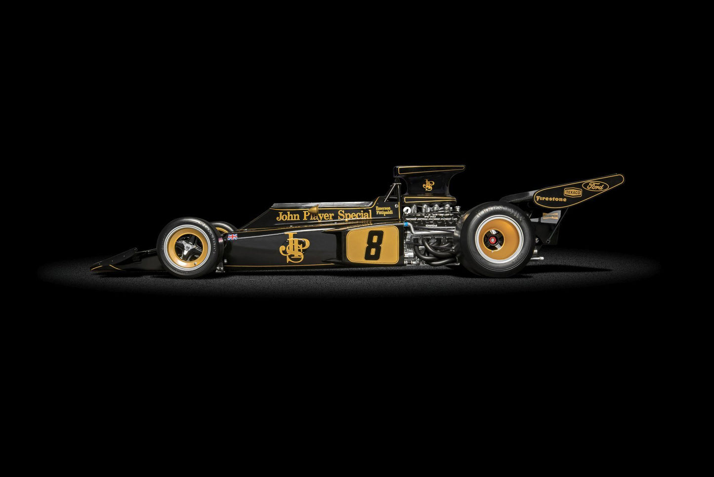 Pocher Lotus 72D 1972 British GP Emerson Fittipaldi - RCXX - RC Racing Shop | RC Models | Tuning & Spare Parts for Professionals