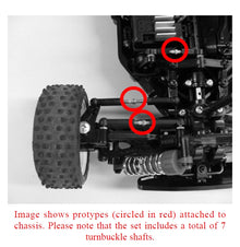 Tamiya TT-02B Full Turnbuckle Set - 54539 - RCXX - RC Racing Shop | RC Models | Tuning & Spare Parts for Professionals
