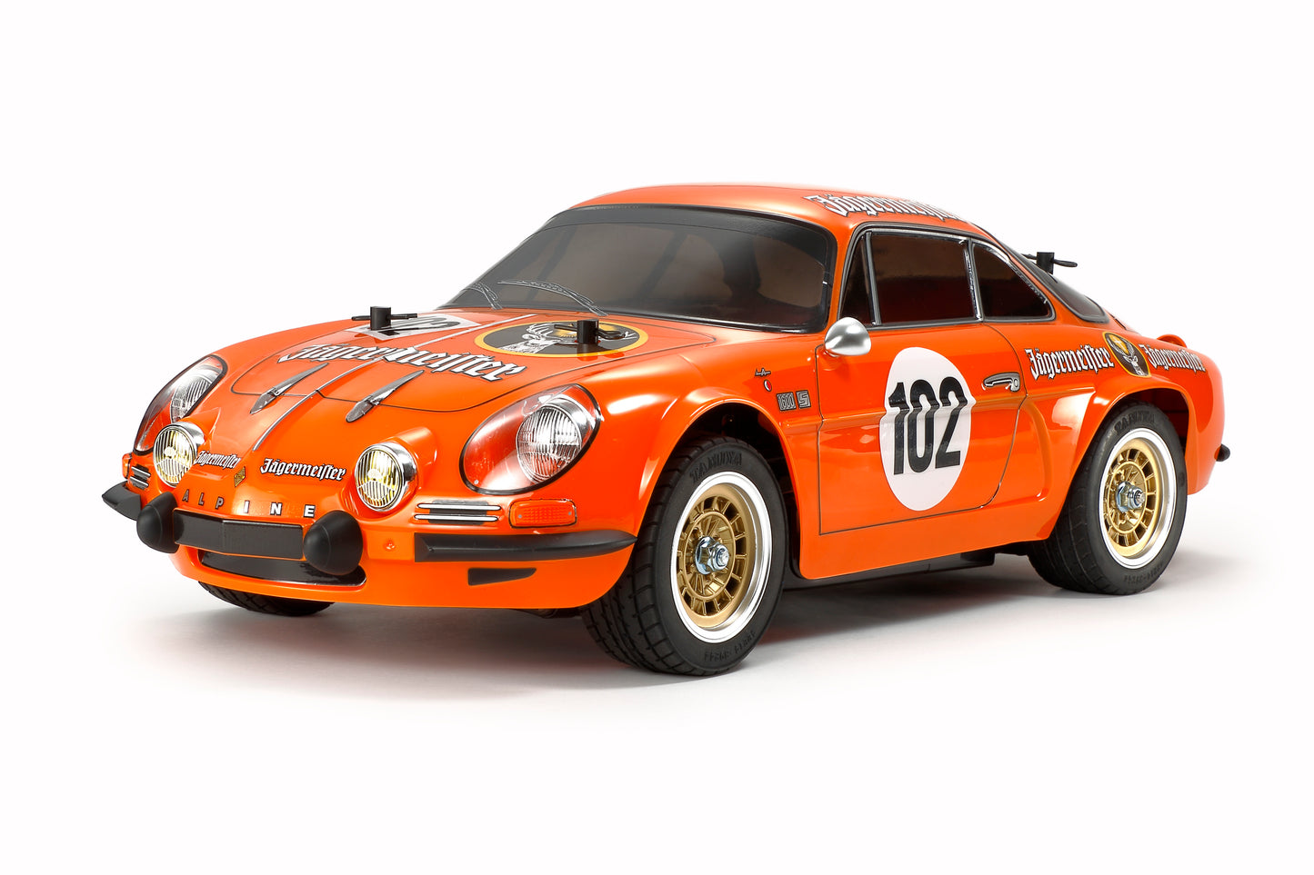 Tamiya 1/10 Alpine A110 Jägermeister 1973 (M-06) - RCXX - RC Racing Shop | RC Models | Tuning & Spare Parts for Professionals
