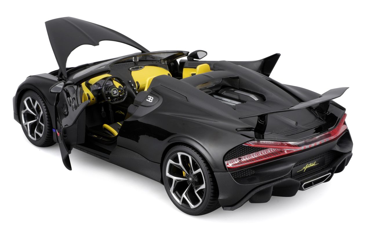 Bugatti Mistral 1/18 schwarz - RCXX - RC Racing Shop | RC Models | Tuning & Spare Parts for Professionals
