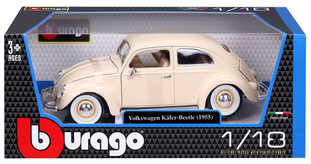 Volkswagen Käfer 1955 1/18 beige - RCXX - RC Racing Shop | RC Models | Tuning & Spare Parts for Professionals