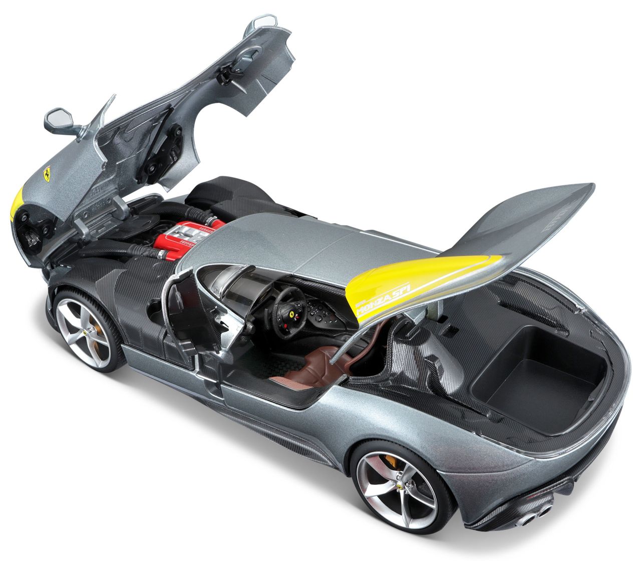 Ferrari R&P Monza SP1 1/18 silber - RCXX - RC Racing Shop | RC Models | Tuning & Spare Parts for Professionals