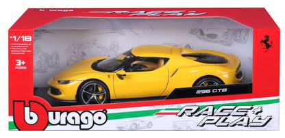Ferrari R&P 296 GTB 1/18 gelb - RCXX - RC Racing Shop | RC Models | Tuning & Spare Parts for Professionals