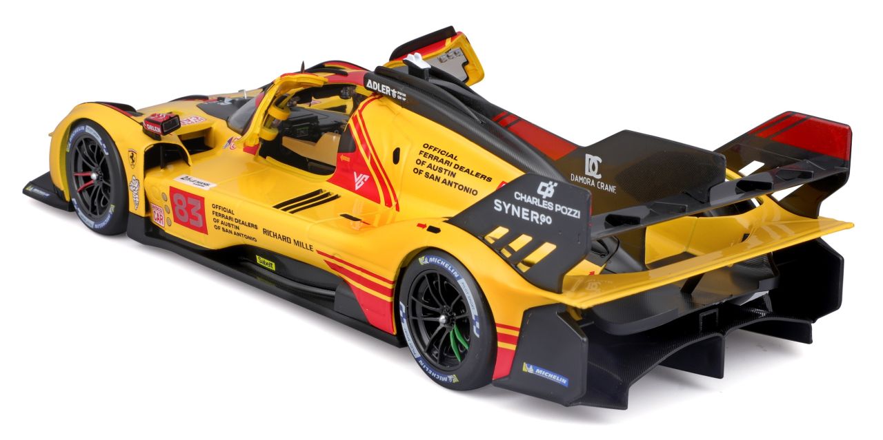 Ferrari 499P 2024 1/18 gelb - RCXX - RC Racing Shop | RC Models | Tuning & Spare Parts for Professionals