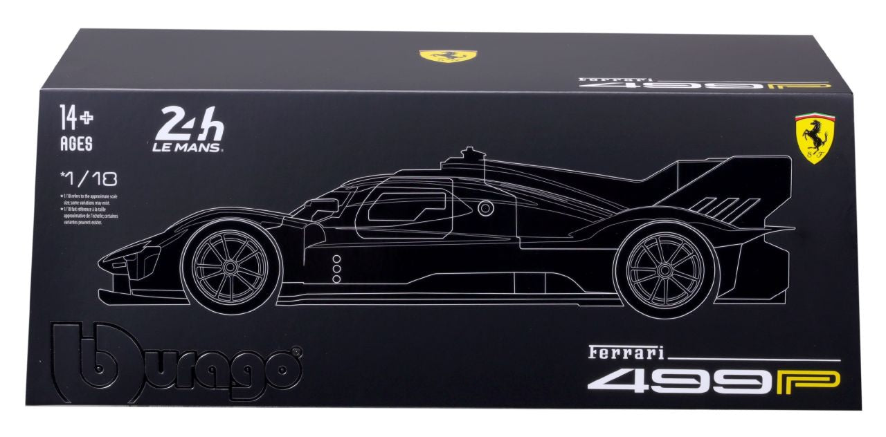 Ferrari Signature 499P LeMans Champ. 2023 1/18 rot - RCXX - RC Racing Shop | RC Models | Tuning & Spare Parts for Professionals