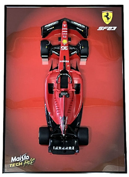 F1-Fotorahmen mit Ferrari-Modell 1/10 #16 Leclerc - RCXX - RC Racing Shop | RC Models | Tuning & Spare Parts for Professionals