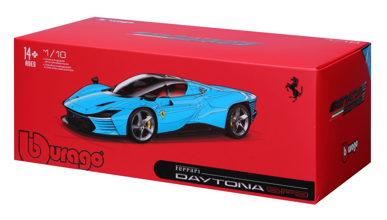 Ferrari Signature Daytona SP3 1/18 blau - RCXX - RC Racing Shop | RC Models | Tuning & Spare Parts for Professionals