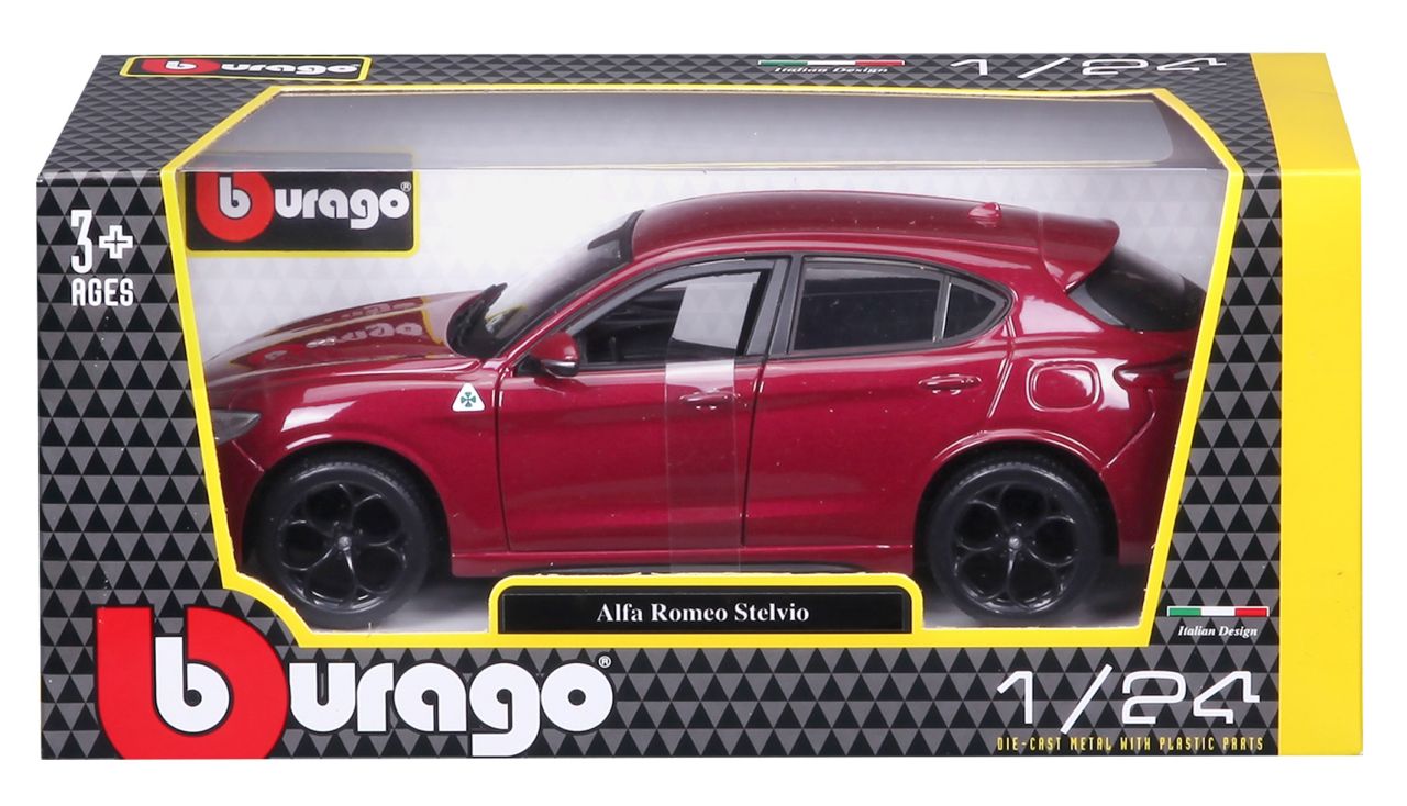 Alfa Romeo Stelvio 1/24 rot - RCXX - RC Racing Shop | RC Models | Tuning & Spare Parts for Professionals