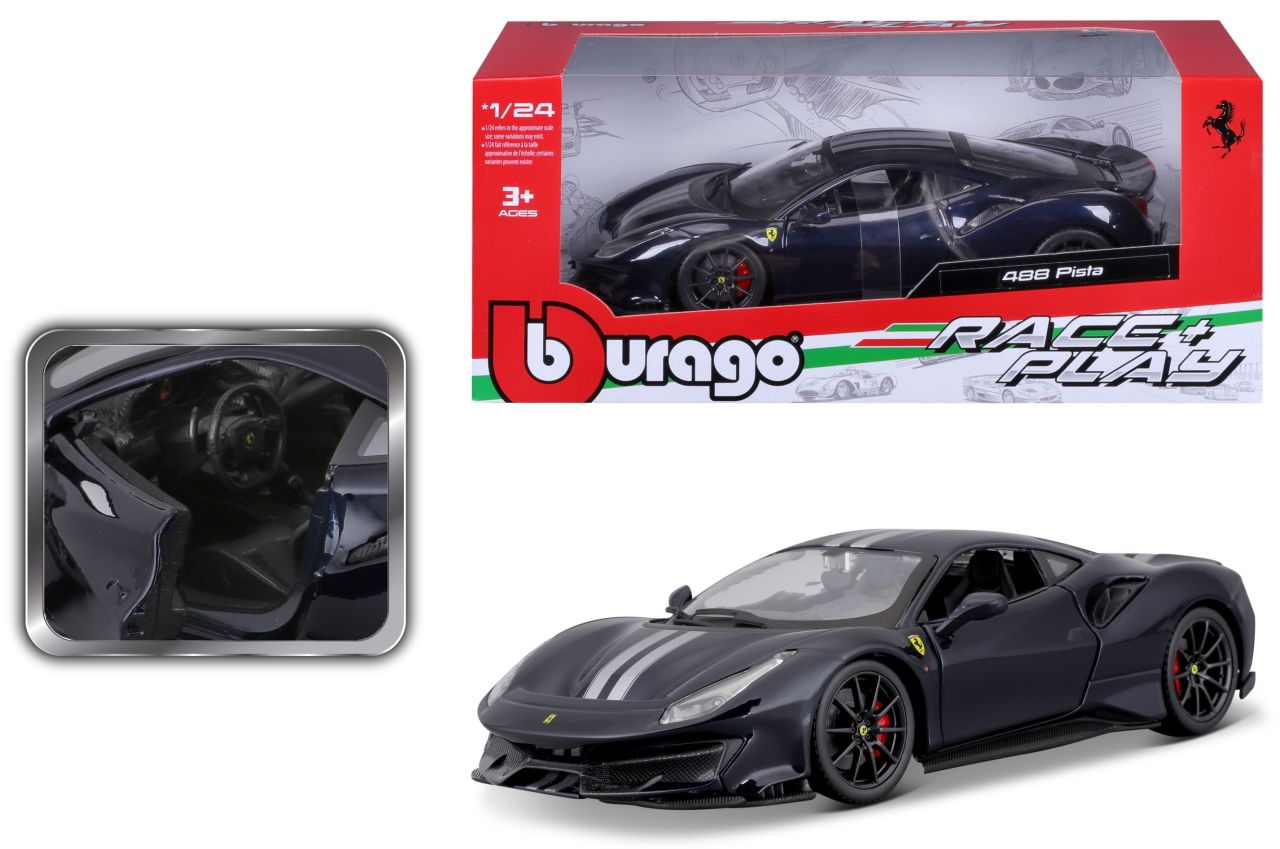 Ferrari R&P 488 Pista 1/24 blau - RCXX - RC Racing Shop | RC Models | Tuning & Spare Parts for Professionals