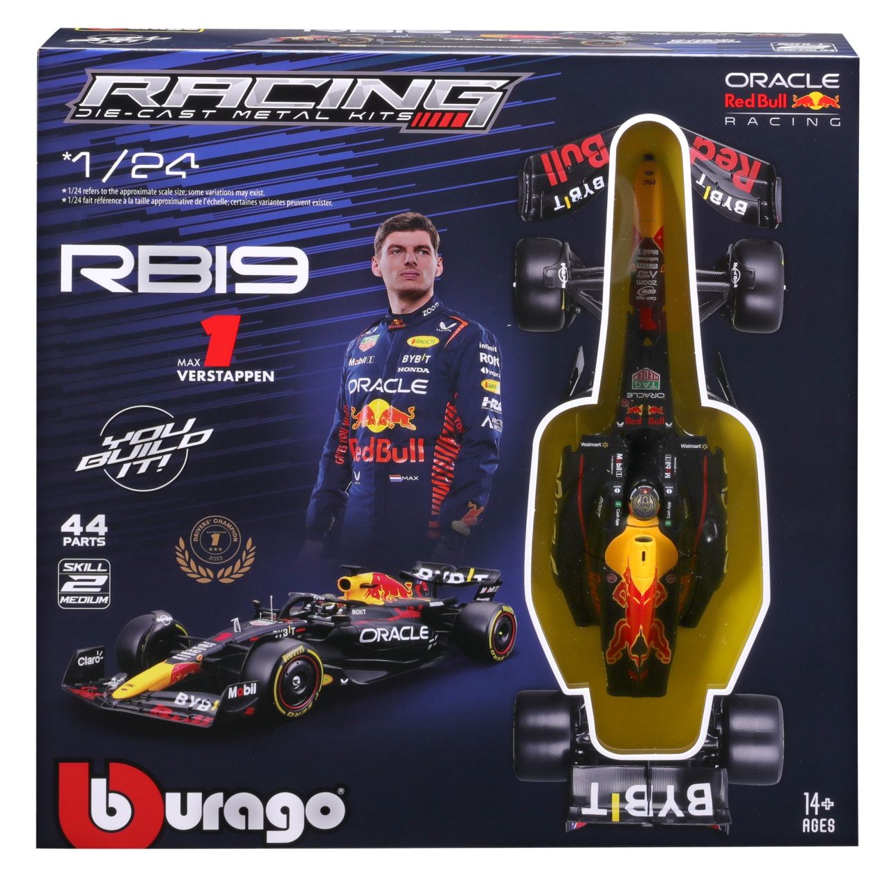 Red Bull F1 RB19 1/24 Kit Verstappen 2023 - RCXX - RC Racing Shop | RC Models | Tuning & Spare Parts for Professionals
