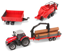 Traktor-Set mit 3 Anhängern MasseyFerguson - RCXX - RC Racing Shop | RC Models | Tuning & Spare Parts for Professionals