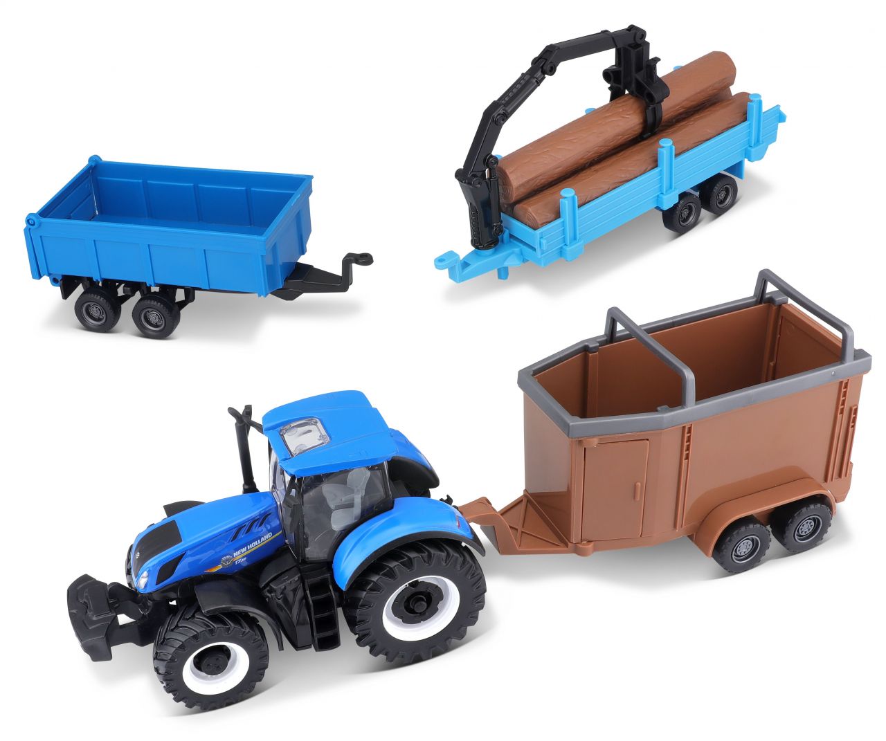 Traktor-Set mit 3 Anhängern New Holland - RCXX - RC Racing Shop | RC Models | Tuning & Spare Parts for Professionals