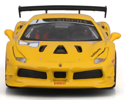 Ferrari Racing 488 Challenge 1/43 gelb - RCXX - RC Racing Shop | RC Models | Tuning & Spare Parts for Professionals