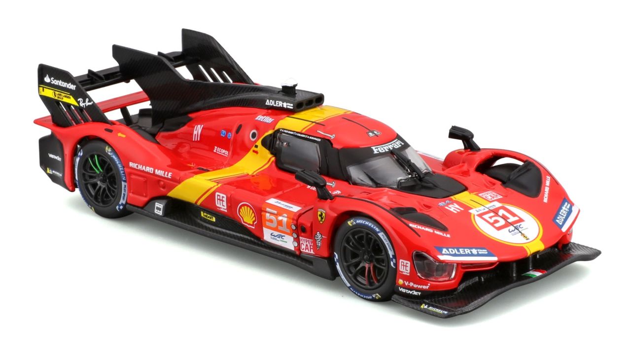 Ferrari Racing 499P LMH 2023 1/43 rot - RCXX - RC Racing Shop | RC Models | Tuning & Spare Parts for Professionals
