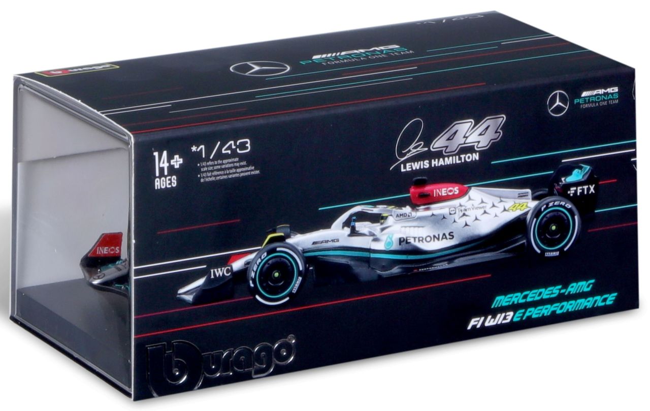 Mercedes-AMG F1 W13 1/43 Hamilton 2022 - RCXX - RC Racing Shop | RC Models | Tuning & Spare Parts for Professionals