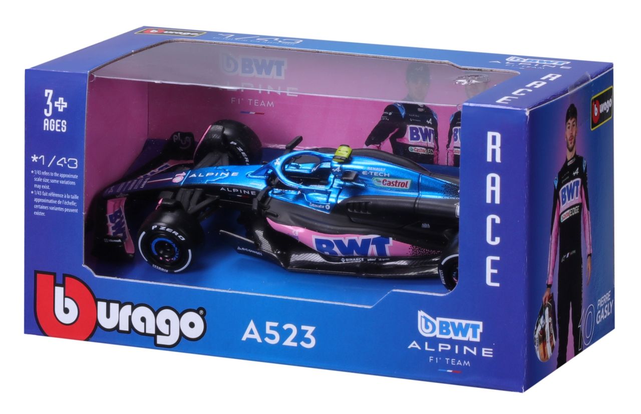 BWT Alpine F1 Team A523 1/43 Gasly 2023 ohne Helm - RCXX - RC Racing Shop | RC Models | Tuning & Spare Parts for Professionals