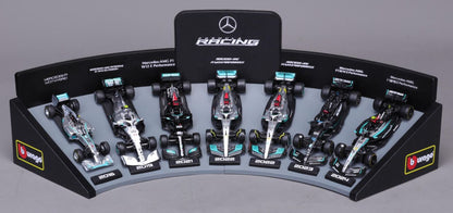 F1 7er-Set Displaykurve Mercedes AMG Petronas 1/43 - RCXX - RC Racing Shop | RC Models | Tuning & Spare Parts for Professionals