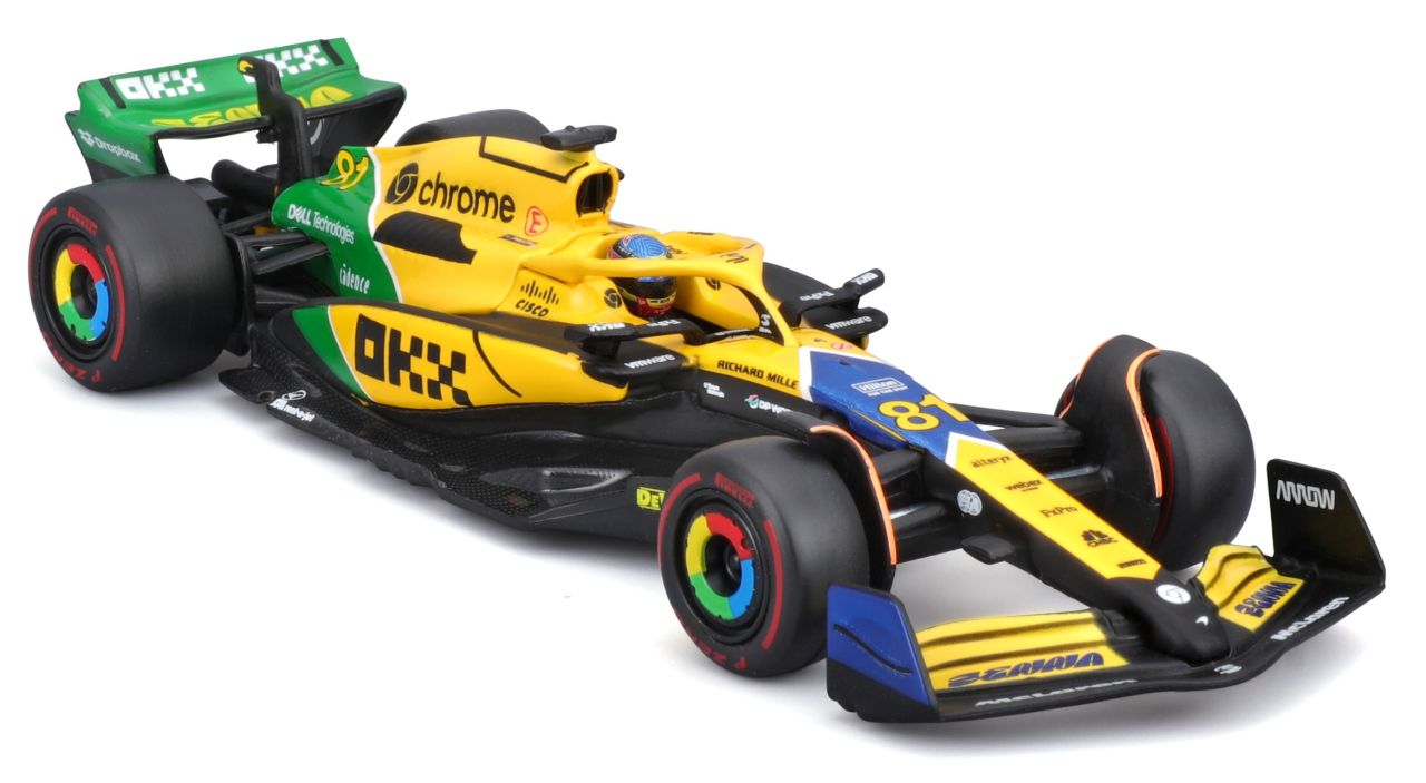 McLaren F1 MCL38 1/43 Piastri 2024 Senna Edition - RCXX - RC Racing Shop | RC Models | Tuning & Spare Parts for Professionals