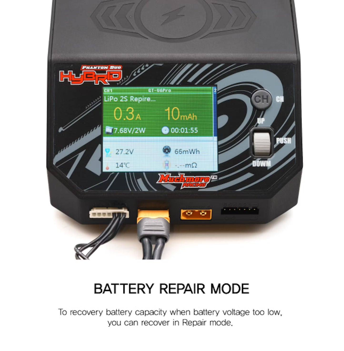 Chargeur CA/CC hybride MUCHMORE Phantom Duo