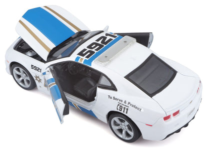 Chevrolet Camaro SS RS 2010 Police Weiss 1/24 - RCXX - RC Racing Shop | RC Models | Tuning & Spare Parts for Professionals