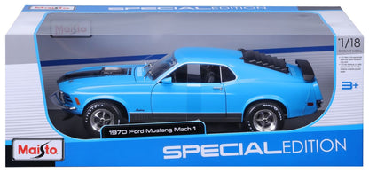 Ford Mustang Mach 1 1970 1/18 blau - RCXX - RC Racing Shop | RC Models | Tuning & Spare Parts for Professionals