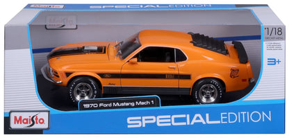 Ford Mustang Mach 1 1970 1/18 orange - RCXX - RC Racing Shop | RC Models | Tuning & Spare Parts for Professionals