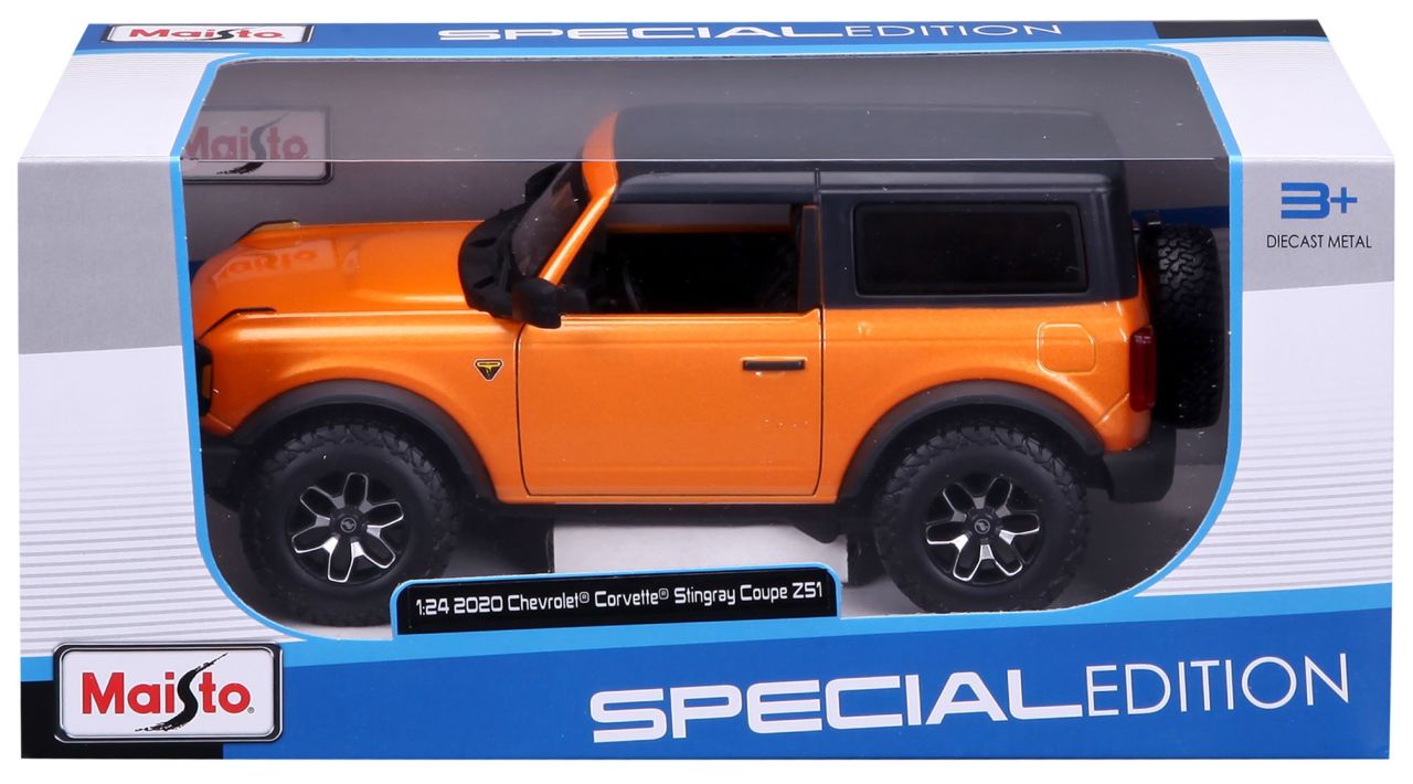Ford Bronco Badlands 2021 1/24 orange - RCXX - RC Racing Shop | RC Models | Tuning & Spare Parts for Professionals