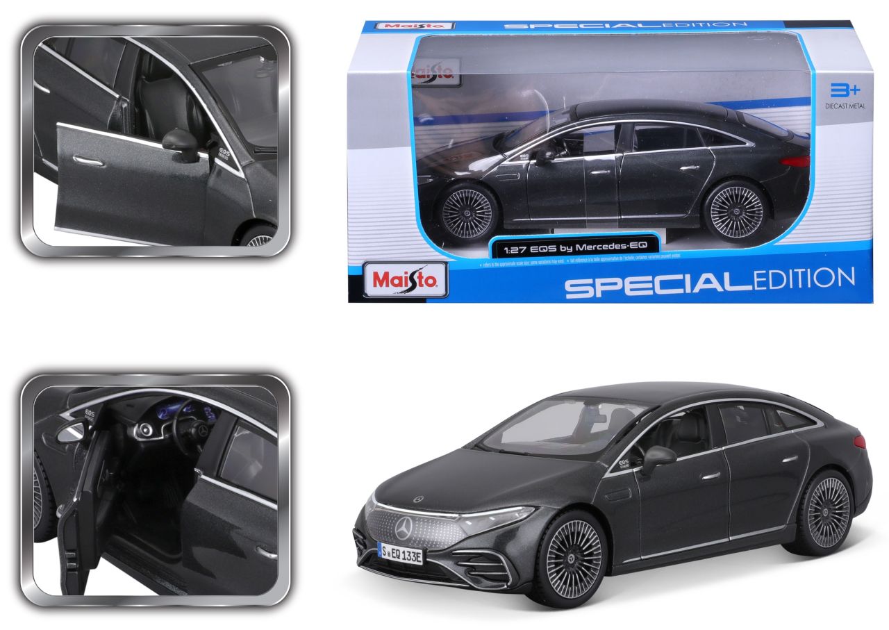 Mercedes-Benz EQS 2020 1/24 grau - RCXX - RC Racing Shop | RC Models | Tuning & Spare Parts for Professionals