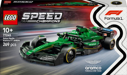 Aston Martin Aramco F1 AMR24 Rennauto Lego Speed Champions - 77245