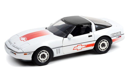 1988 Chevrolet Corvette C4 white, orange 1/18 - 13596