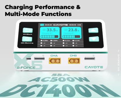 2-Force X5 Racing Charger (EU Version)
