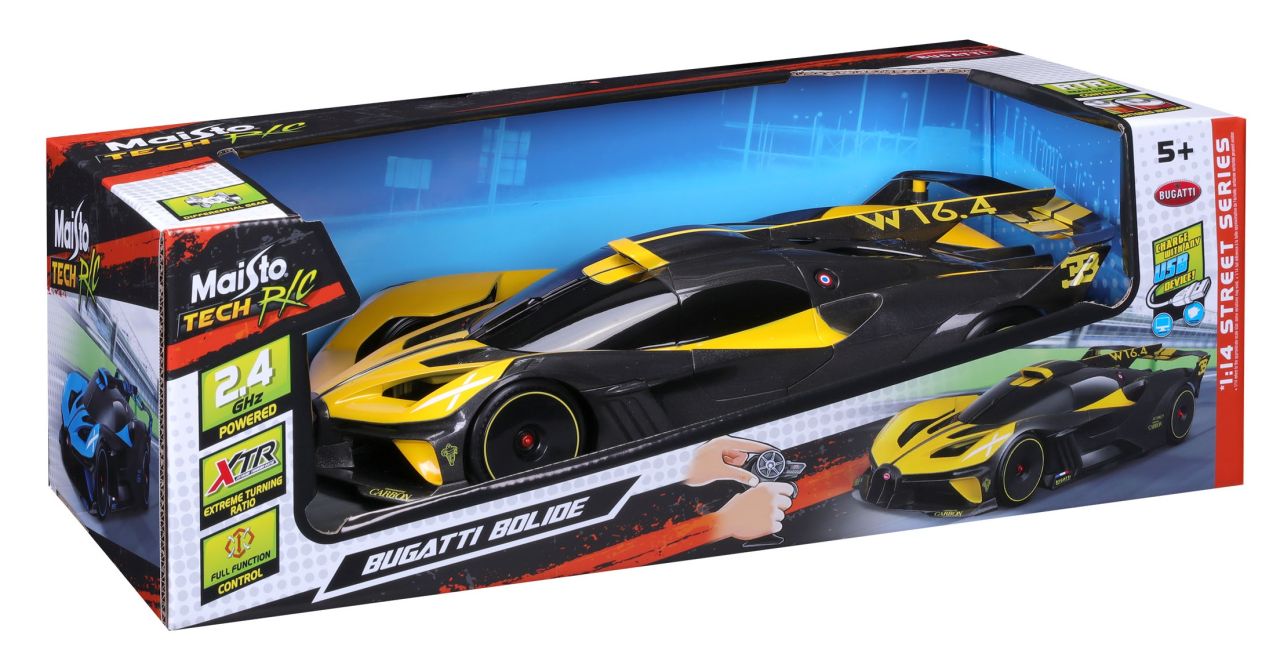 RC Bugatti Bolide 1/14 gelb - RCXX - RC Racing Shop | RC Models | Tuning & Spare Parts for Professionals