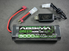 Absima RC Energy Starter Set 3000mah (NiMH/USB) - RCXX - RC Racing Shop | RC Models | Tuning & Spare Parts for Professionals