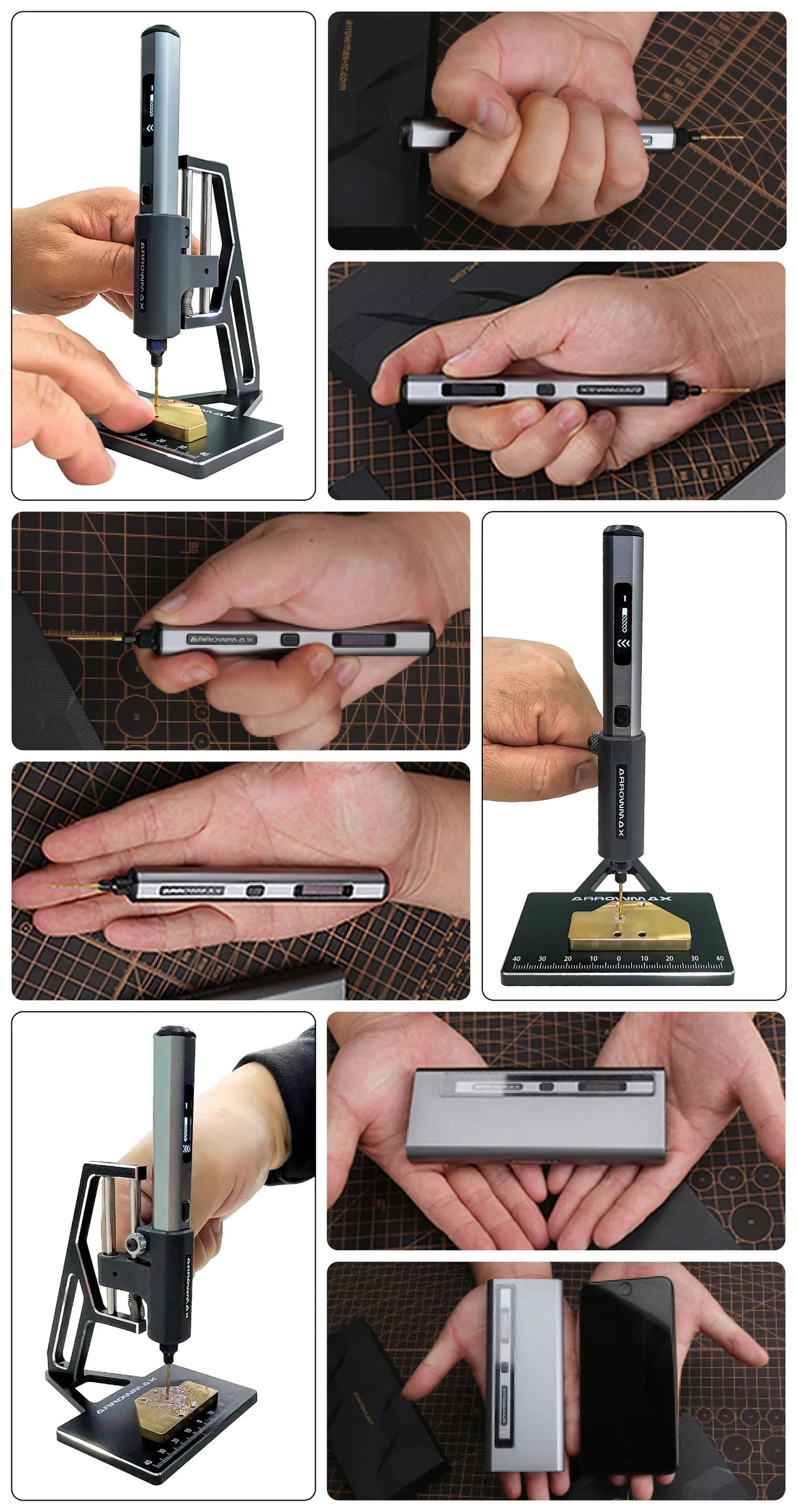 Arrowmax SDS Mini Electric Drill - AM-199971 - RCXX - RC Racing Shop | RC Models | Tuning & Spare Parts for Professionals