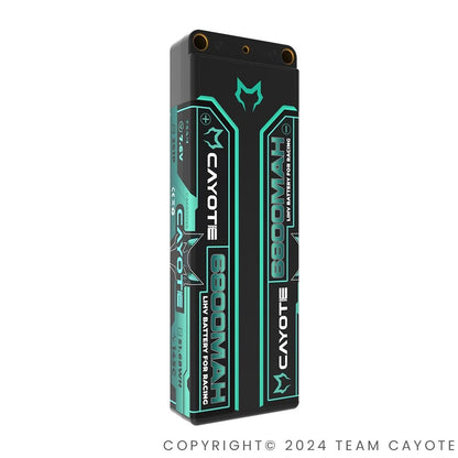 CAYOTE Racing 6800mAh 2S LiPo Akku 7,6V 145C 249g - 682S145 - RCXX - RC Racing Shop | RC Models | Tuning & Spare Parts for Professionals