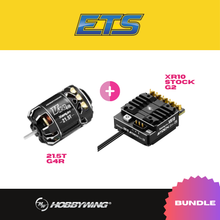 Hobbywing ETS Combo - ESC XR10 Stock Spec V2 + Motor V10 G4R 21.5T - RCXX - RC Racing Shop | RC Models | Tuning & Spare Parts for Professionals