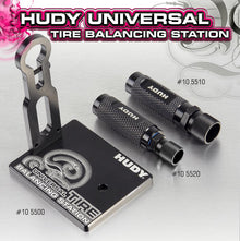 Hudy Universal Tire Balancing Station - H105500 - RCXX - rc racing for professionals