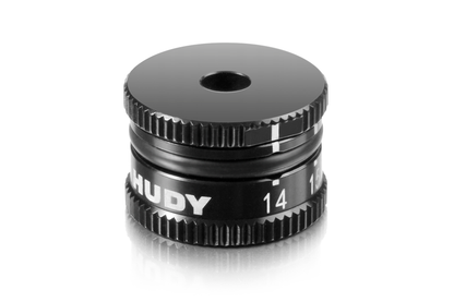 Hudy Adjustable Right Hight Gauge 14-20mm for Offroad 1/10 - H107740 - RCXX - rc racing for professionals