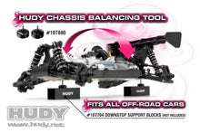 Hudy Chassis Simple Balancing Tool (2) - H107880 - RCXX - rc racing for professionals