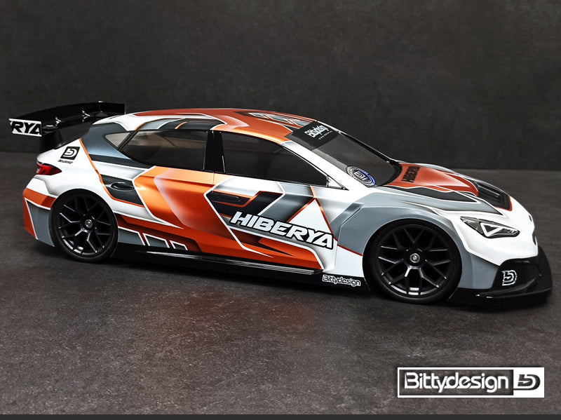Bittydesign HIBERYA 1/10 FWD Body - 190mm - BDFWD-190HBY