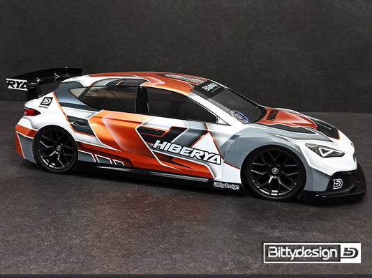 Bittydesign HIBERYA 1/10 FWD Body - 190mm - BDFWD-190HBY